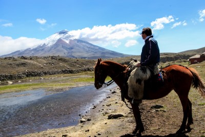 Landscape of the Cotopaxi region, Ecuador "World's Leading Green Destination 2021" at the World Travel Award (Credit: Ecuadorian Ministry of Tourism)