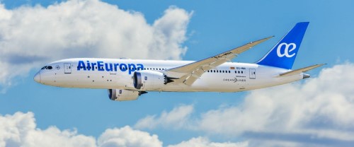 Boeing 787 Dreamliner Air Europa (Crédit : Globalia)