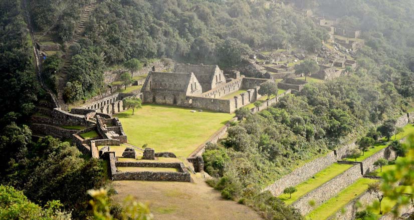 Le site archéologique de Choquequirao (Crédit : Prerutravel)