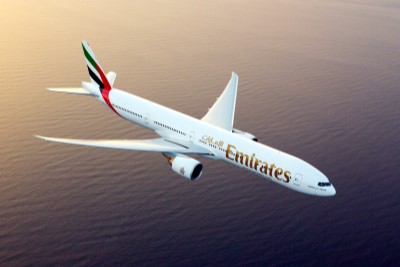 Boeing 777 de Emirates (Crédit : Emirates)