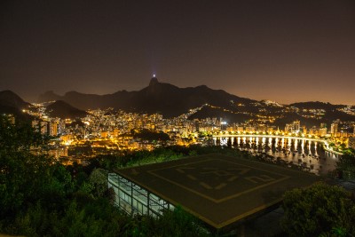 Panorama sur Rio de Janeiro et le Corcovado (Crédit : Sébastien Walkowiak)