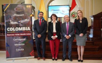 JetSmart launches three routes between Colombia and Peru