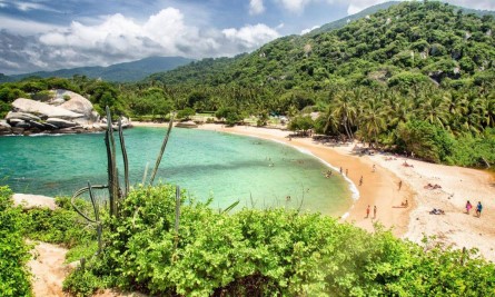 Parc national naturel de Tayrona (Crédit : Mincomercio)