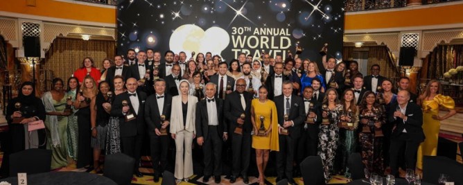 Winners of the 2023 World Travel Awards (Credit: WTA)