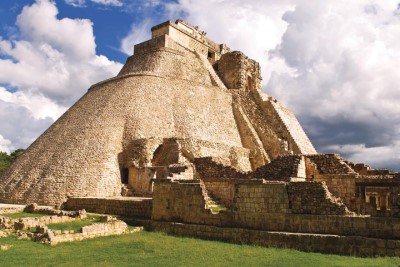 Pyramide du Devin (Crédit : Gobernation de Yucatan)